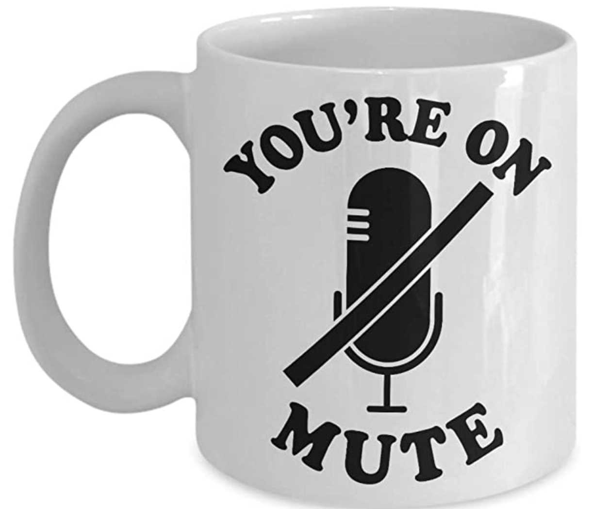 If you're tired of saying this phrase, you can use a mug and raise it when needed. Source