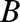 %FontSize=11
%TeXFontSize=11
\documentclass{article}
\pagestyle{empty}
\begin{document}
\[
B
\]
\end{document}