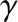 %FontSize=11
%TeXFontSize=11
\documentclass{article}
\pagestyle{empty}
\begin{document}
\[
\gamma
\]
\end{document}