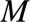 %FontSize=11
%TeXFontSize=11
\documentclass{article}
\pagestyle{empty}
\begin{document}
\[
M
\]
\end{document}
