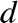%FontSize=11
%TeXFontSize=11
\documentclass{article}
\pagestyle{empty}
\begin{document}
\[
d
\]
\end{document}