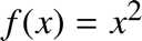 %FontSize=11
%TeXFontSize=11
\documentclass{article}
\pagestyle{empty}
\begin{document}
$f(x)=x^2$ 
\end{document}