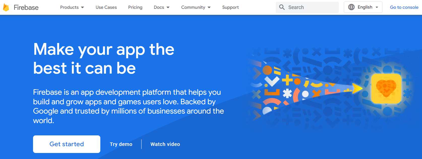 Firebase Front Page
