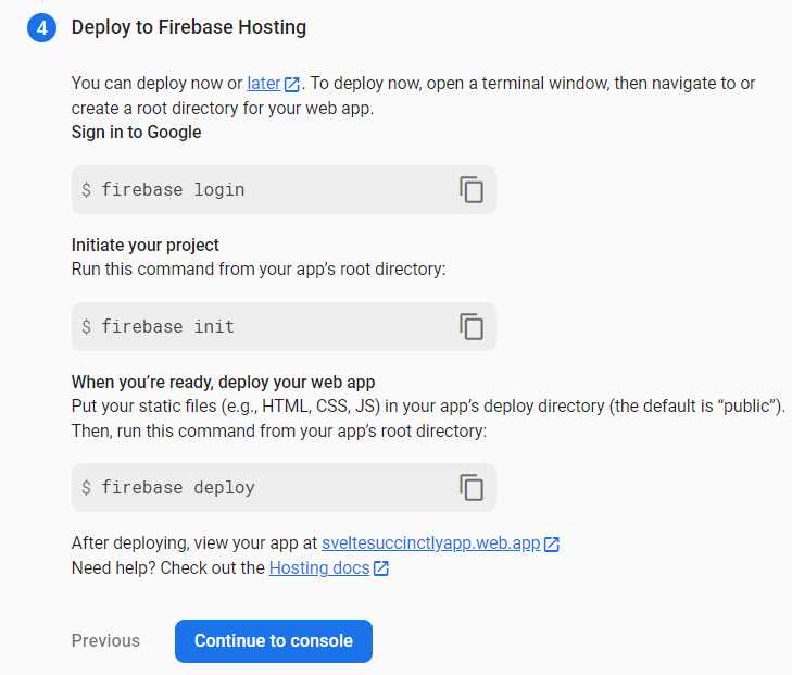 How to Deploy to Firebase Hosting