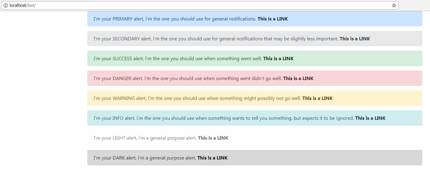 Alerts produced by Code Listing 45