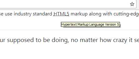 Code Listing 25 with one of the abbreviation tooltips displayed