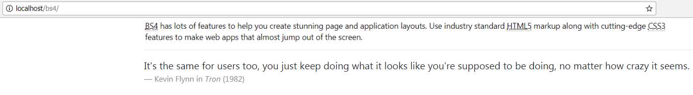 The example from Code Listing 25 with a block quote source added