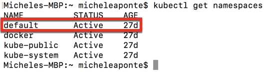Available namespaces in Kubernetes