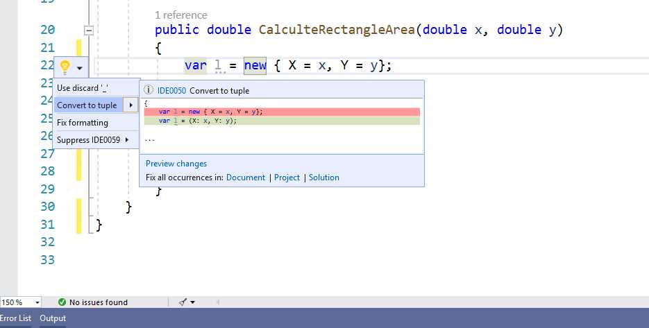 Converting anonymous types into tuples