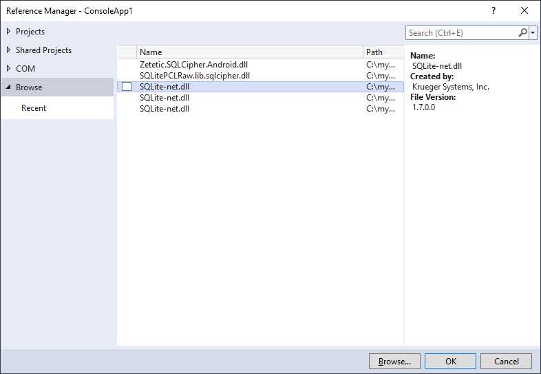 Adding References to Local Assemblies