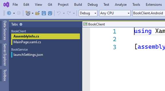 Selecting a Tab Layout
