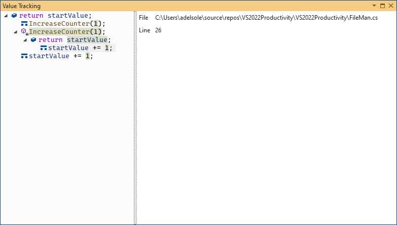Tracking Value Sources