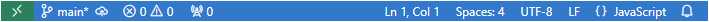 The Status Bar