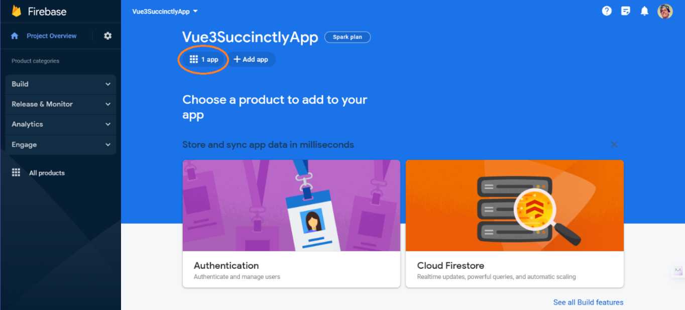 Firebase Workstation Firebase Setup | Vue 3 Succinctly | Syncfusion®