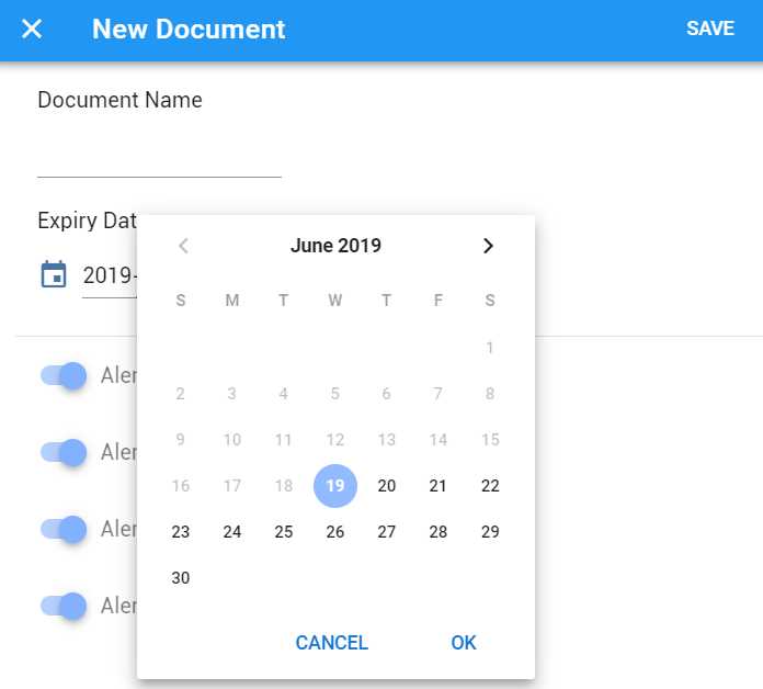 “Expiry Date” Picker (Doc.vue)