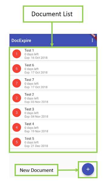 The Mobile Version of the Demo App (Flutter)