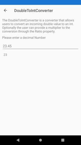 Converting decimal numbers into integers