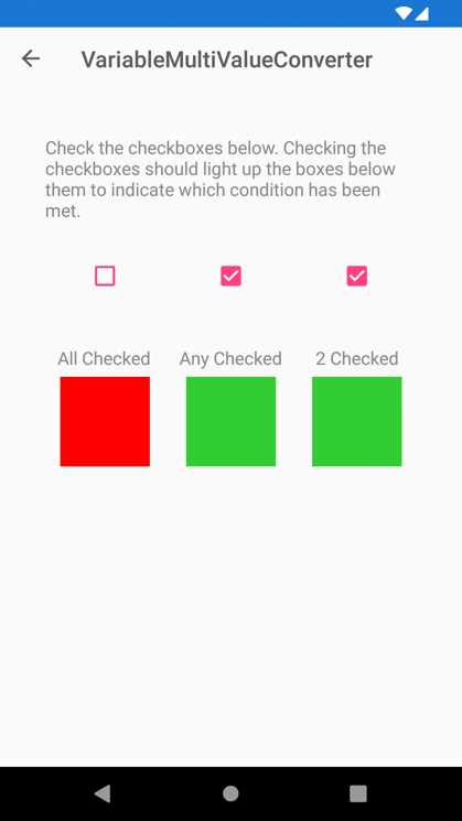 Converting multiple Booleans into a single one