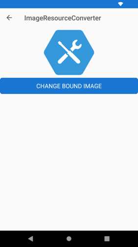 Displaying images from app resources