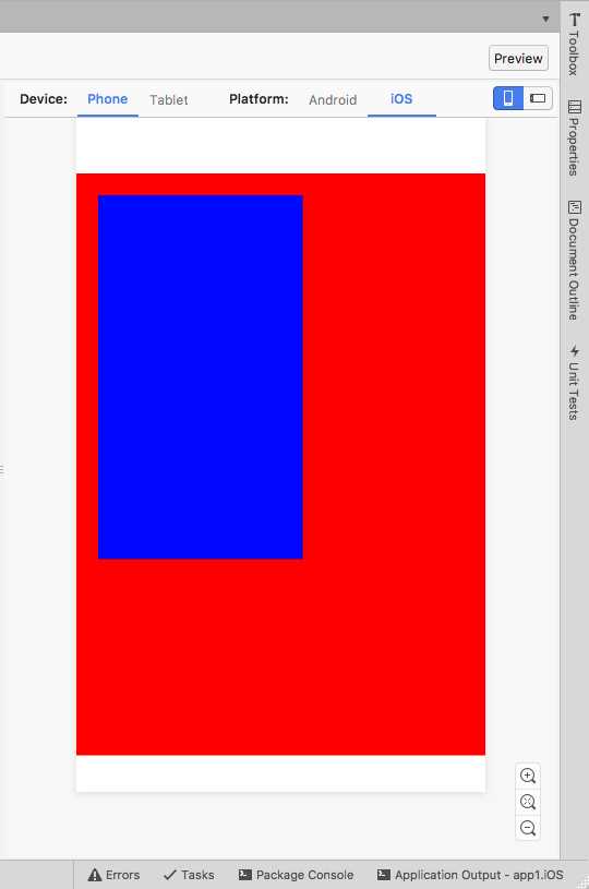 Arranging visual elements with the RelativeLayout