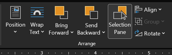 Issue 1 1 arrangement panel within the layout ribbon