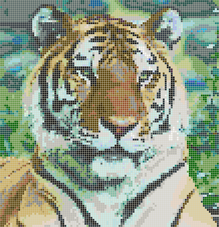 Issue 5 1 siberian tiger mosaic (from kaamar.com)