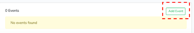 add event button on client profile