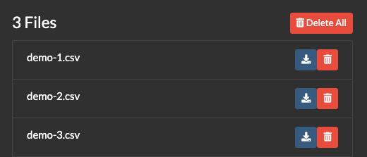 SFTP valid connection with sample files