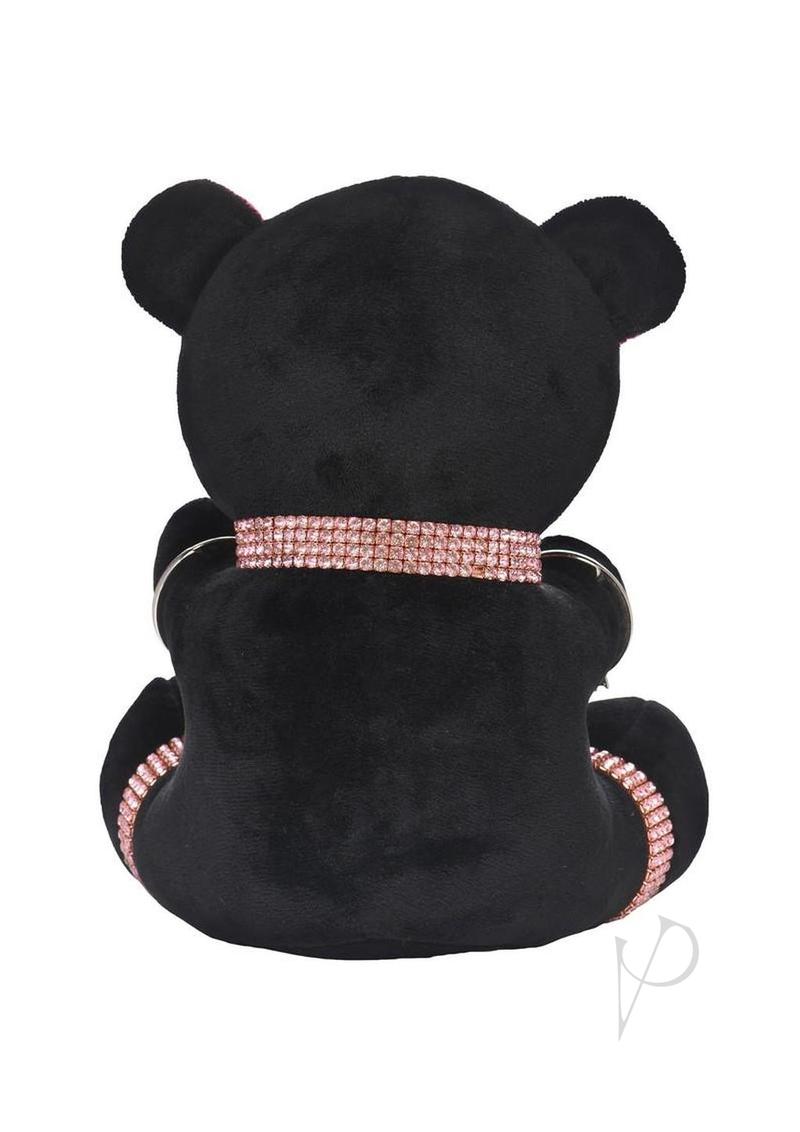 Kinky Plush Bear BDSM Novelty Cuffed Pink
