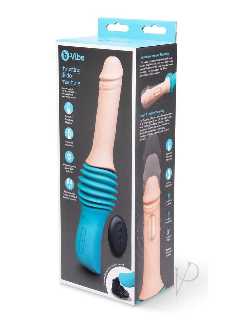Adjustable Thrusting Sex Machine Remote Control Vanilla Hands Free B-vibe