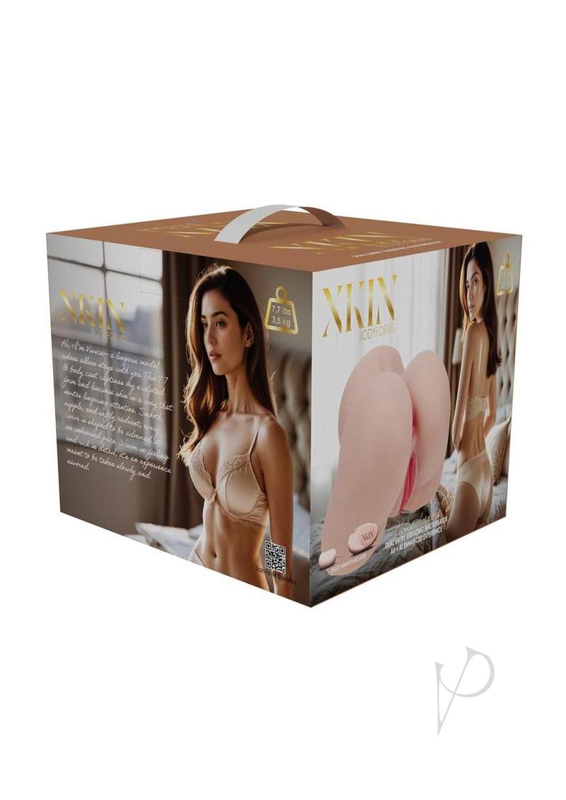 Xkin Vivica Lenore Dual Entry Bodyforms Masturbator  