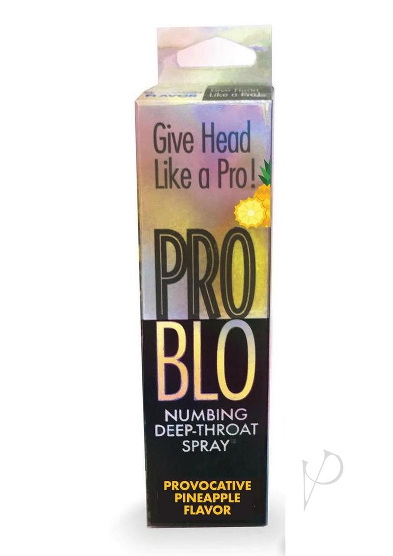 Numbing Deep Throat Spray Oral Desensitizer 1 Oz Pineapple Little Genie