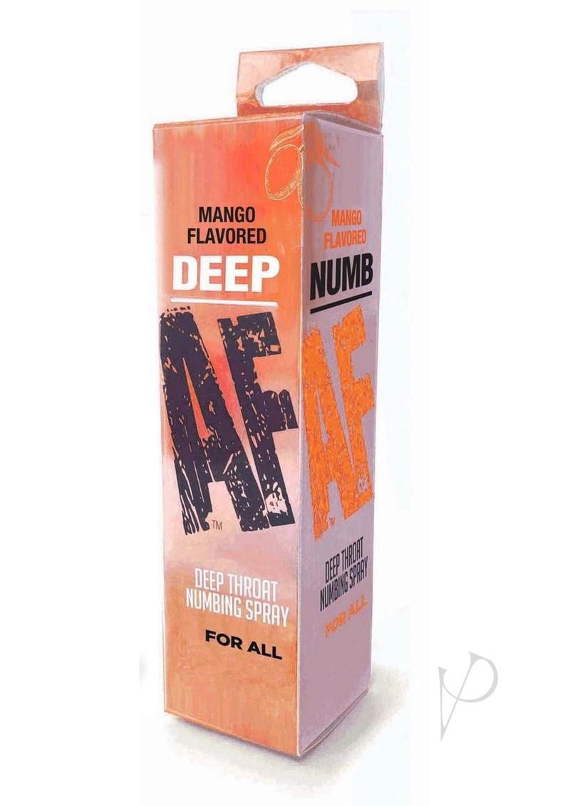 Numbing Deep Throat Spray Oral Desensitizer 1 Oz Mango Little Genie Productions