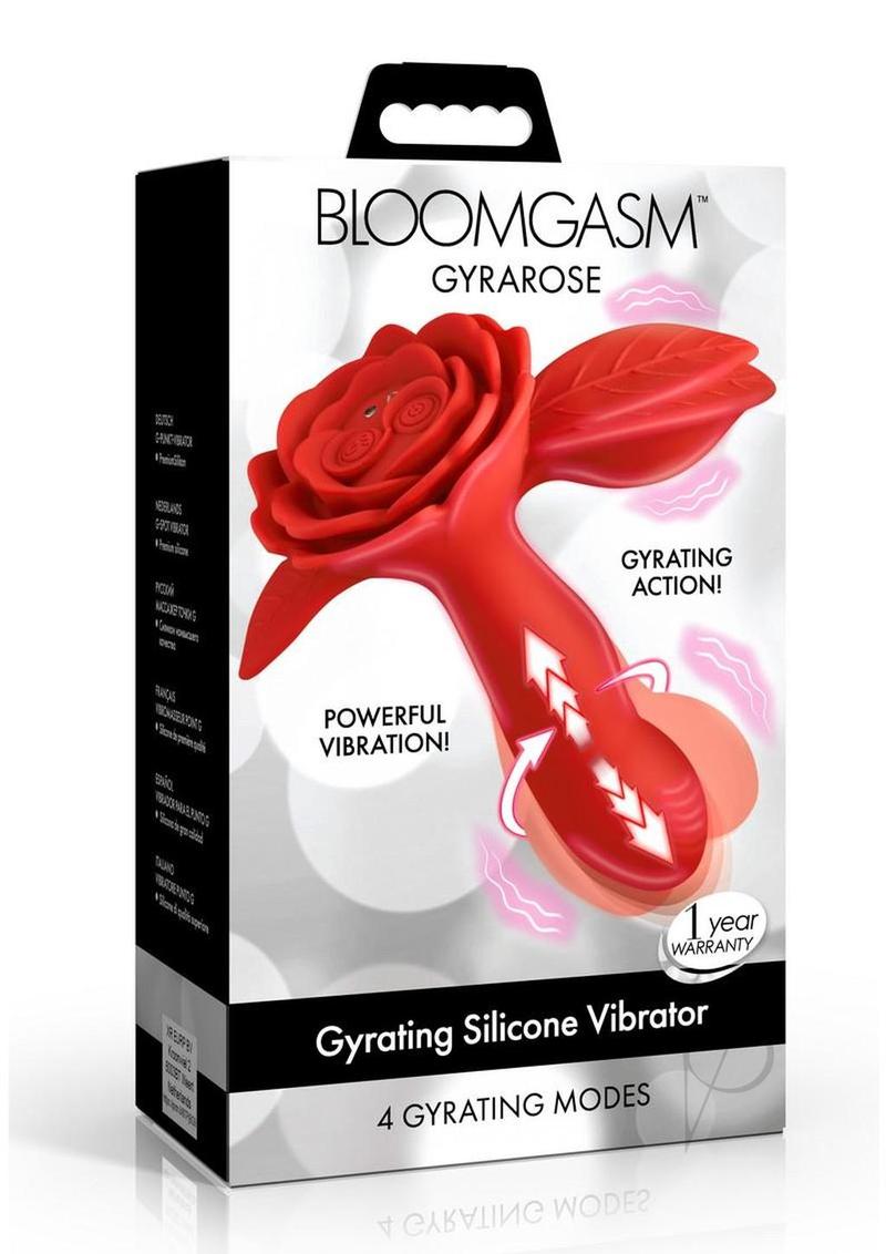 Bloomgasm Gyrarose Gyrating Silicone Vibrator 