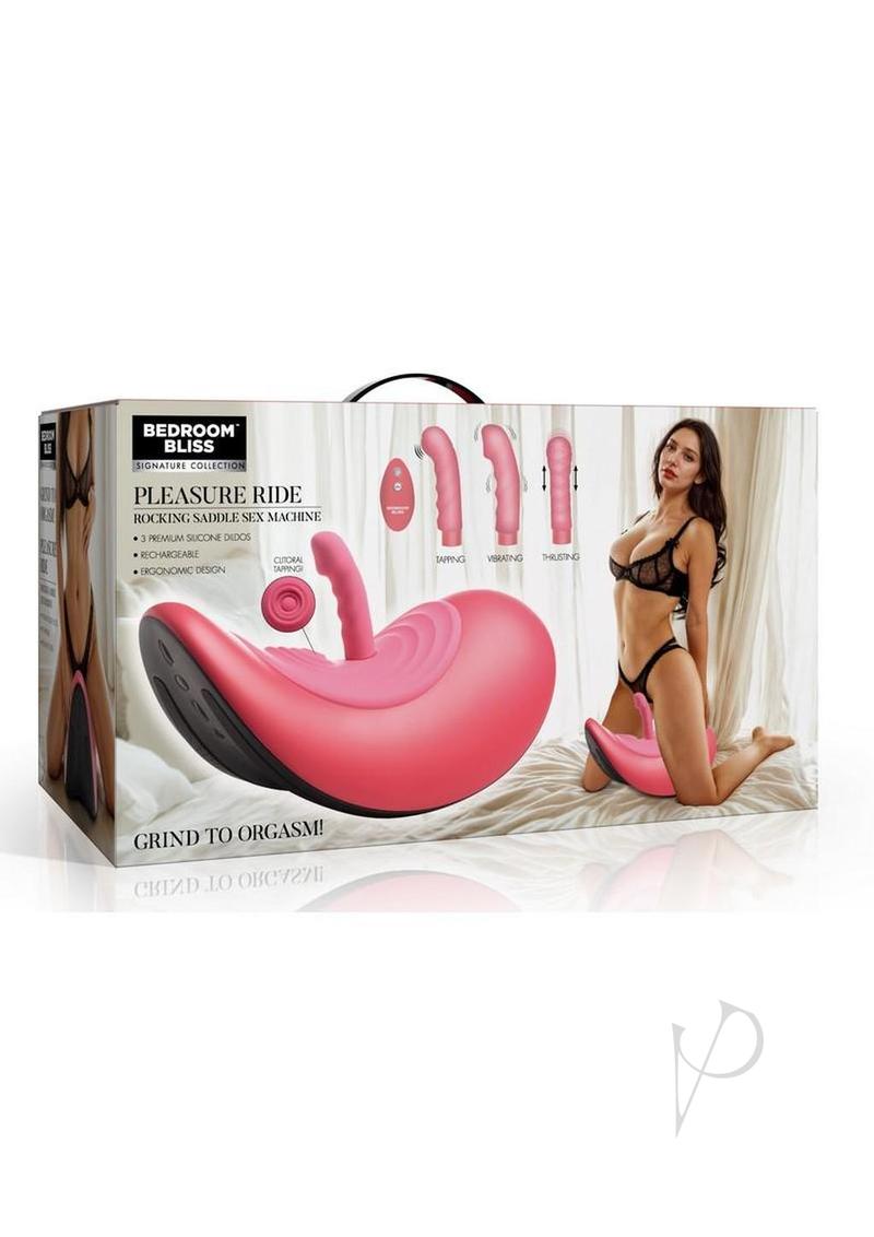 Bedroom Bliss Pleasure Ride Rocking Saddle Ribbed Pad Sex Machine 