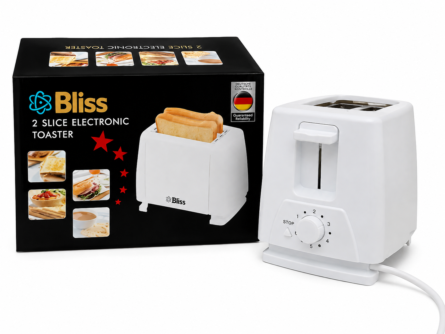 Tostadora Eléctrica Bliss 750W — 2