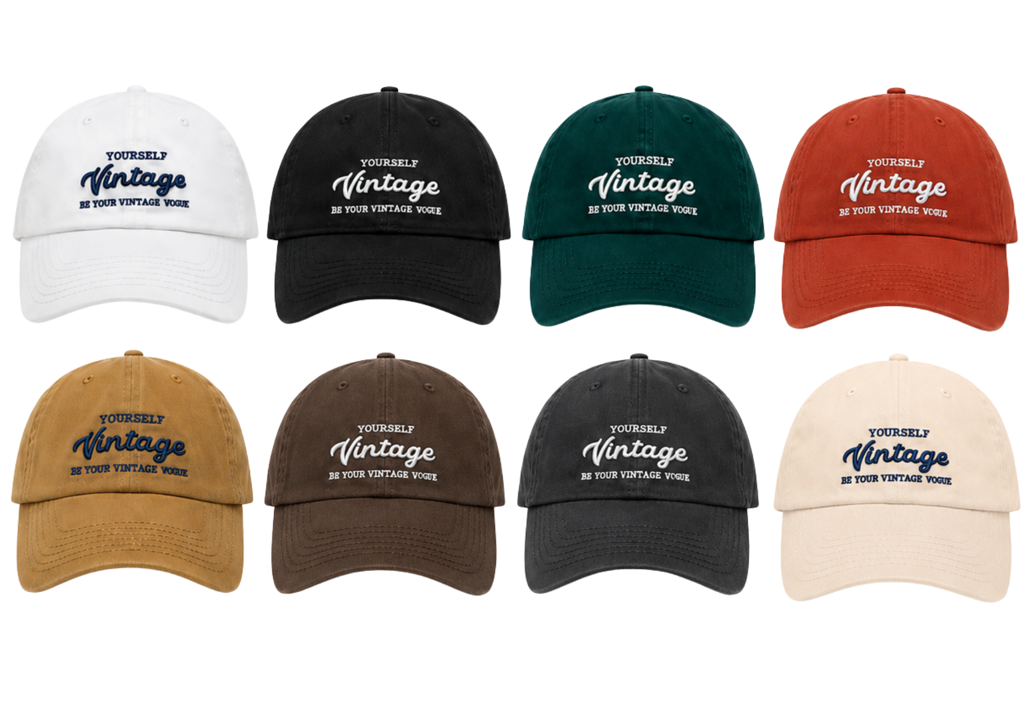 Visera Curva YOURSELF Vintage