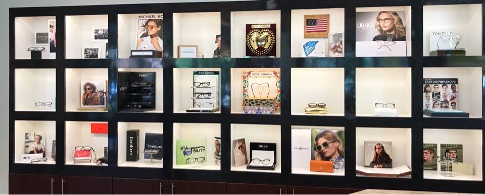 glasses wall