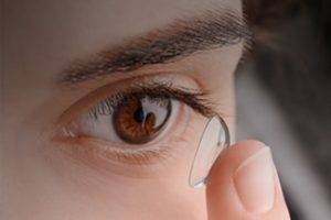 Girl Eye Contact Lens 300x200