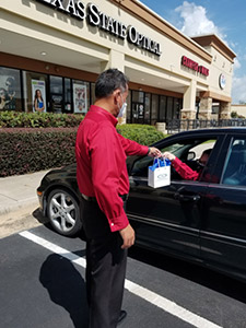 eye doctor curbside delivery