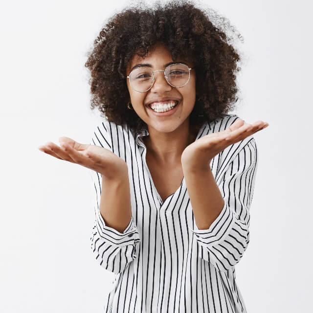 happy person