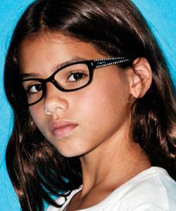 Model wearing Dita sunglasses
