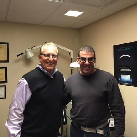 dr schoenbart with happy lv patient