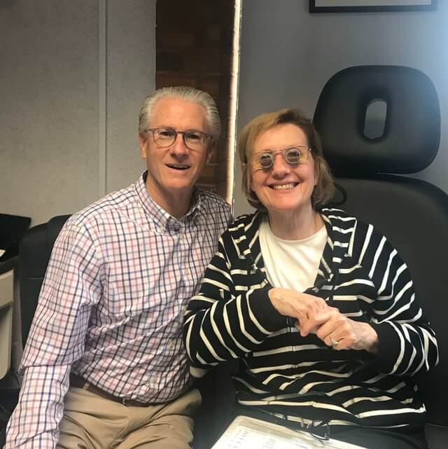 dr rinkov with happy patient