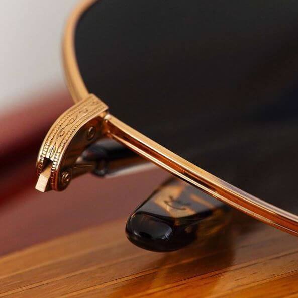 BARTON PERREIRA sunglasses gold red hinge 2020 284px
