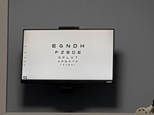 Snellen chart 300x225