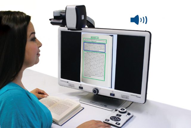 davinci pro hd ocr woman using full page ocr
