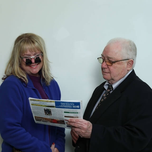 dr weingart with patient
