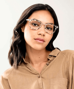 Model wearing WooW sunglasses
