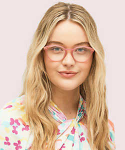 Model wearing Dita sunglasses